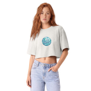 Women’s garment dye cropped tee